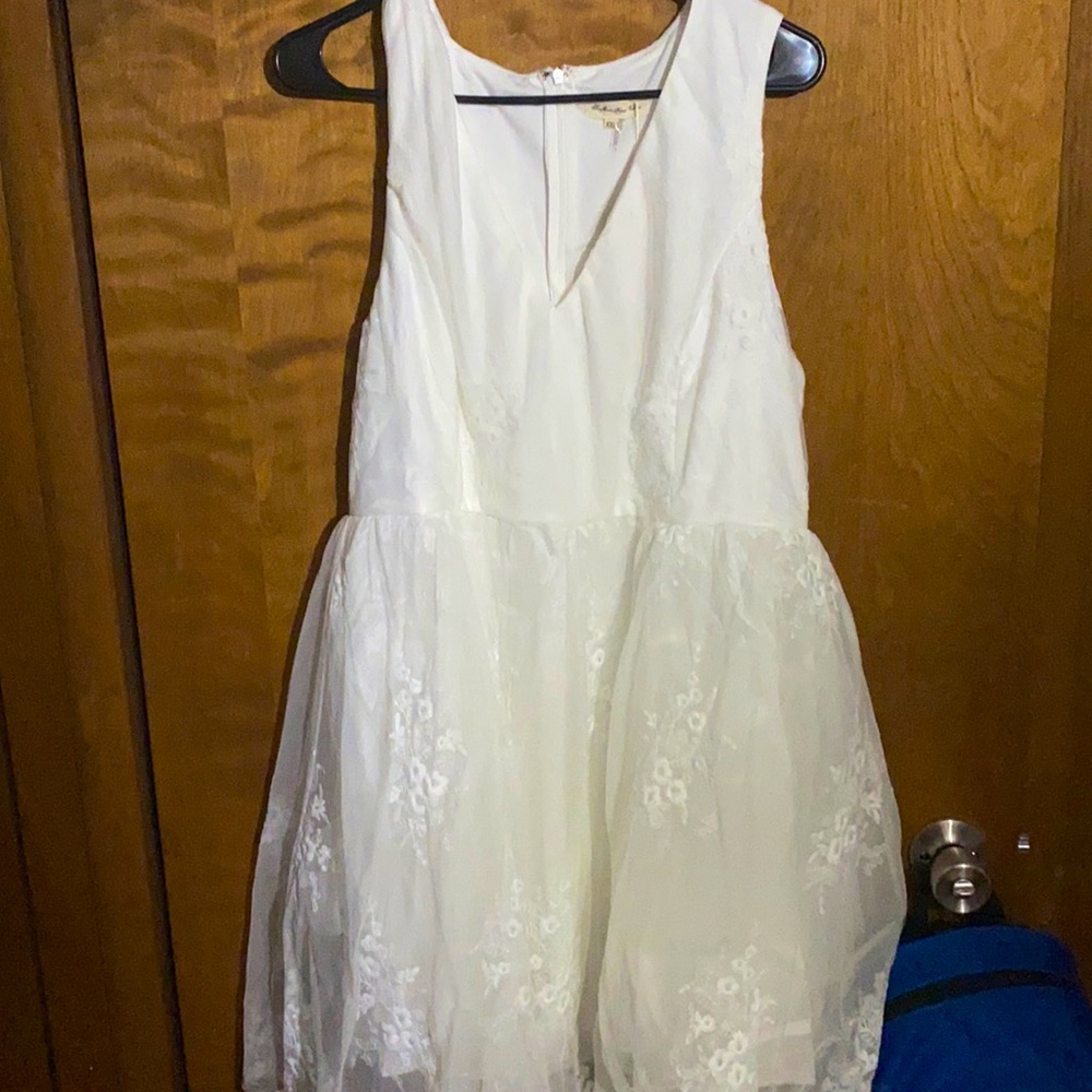 White dress